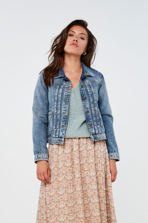 By-Bar smile jacket – denim